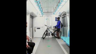 Kochi Metro now allows commuters to carry bicycle inside trains [upl. by Lemhaj762]