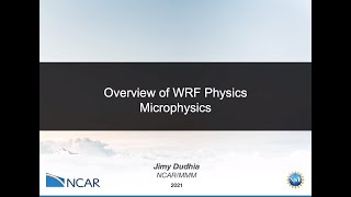 WRF Physics Microphysics [upl. by Aihsia]