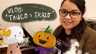 ¡Llegaron los Zombies🧟  VLOG Expo Truco o Trazo 🎃vol6 [upl. by Atinrahc]