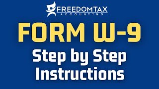 How To Fill Out IRS Form W9 Step by Step Instructions [upl. by Alrahs331]