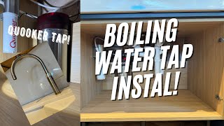 Boiling water tap install Quooker fusion tap [upl. by Nap761]