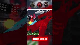 Godzilla Minus One VS Upgraded Titan Speaker Man minecraft [upl. by Irakuy]