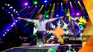 Coldplay  Hymn For The Weekend Glastonbury 2016 [upl. by Enyedy]