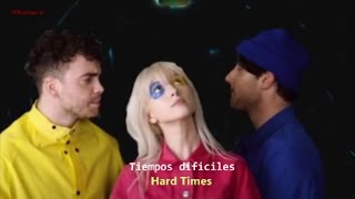 Paramore  Hard Times Lyrics y Subtitulos en Español Video Official [upl. by Merchant]