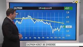 Gazprom Einschnitt für Aktionäre [upl. by Eseekram758]