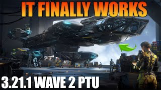 Constellation Taurus Tractor Beam Finally Functional Star Citizen 3211 PTU is Wave 2 [upl. by Refanej]