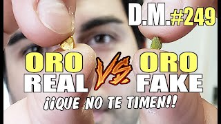 10 TRUCOS para diferenciar el ORO REAL del ORO DE LOS TONTOS  pirita  Detección Metálica 249 [upl. by Aniweta]