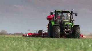 GreenMaster Guttler  sursemis de prairie semis engrais verts fourrage légumineuse couvert etc [upl. by Nomis539]