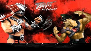 Shao Kahn vs HsuHao MORTAL KOMBAT FIGHT [upl. by Ruy]