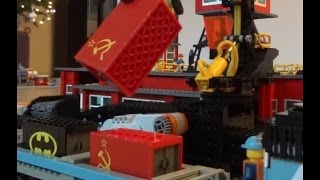 Lego train automated container Terminal the FAILS video [upl. by Carrie]