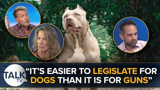 XL Bully Ban  quotIts Easier To Legislate For DOGS Than It Is For GUNSquot Says Dr Renee Hoenderkamp [upl. by Elocel]