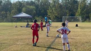 U10 Div1 Tampa Dynamo FC at Chargers SC Yellow 1192024 Final Score 73W Dynamo Win [upl. by Nilecoj]