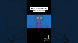 Homer chante ou ih ouh ah ah [upl. by Aisirtap]