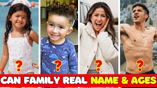 Can Family Real Names and Ages 2024 [upl. by Auqeenwahs]