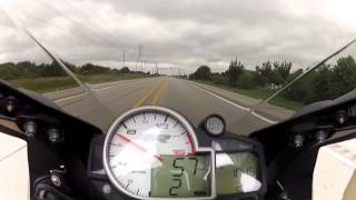 BMW S1000RR vs ZX14R Battle Royale Part II [upl. by Idette356]