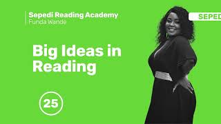 25 Big Ideas in Reading [upl. by Wilsey]