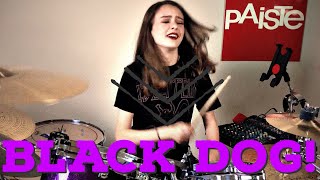 Led Zeppelin  Black Dog drum cover [upl. by Yremrej]