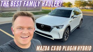 The Mazda CX90 PlugIn Hybrid is not what you expect  Review [upl. by Prissie]