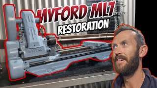 MYFORD ML7 LATHE Restoration PART TWO [upl. by Asilahs813]