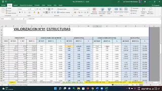 CLASE 04 VALORIZACIÓN Y LIQUIDACIÓN DE OBRAS [upl. by Viscardi817]