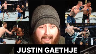 MMA Guru Reacts to Every Justin Gaethje KNOCKOUT [upl. by Apfel]