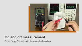 AN8002 Digital Multimeter 6000 counts digital multimeter capacitor tester meter inductance meter [upl. by Enilreug564]