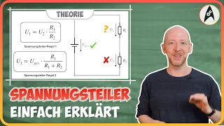 Kurz erklärt SpannungsteilerRegel  Lerne Elektronik [upl. by Oicnaneb544]