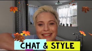 Chat and style Makeup amp Hot Air Brush Pixie Cut Style [upl. by Nesrac]