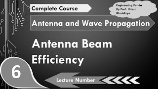 Antenna Beam Efficiency Definition Basics Unit Formula amp Calculation Explained [upl. by Nomead]