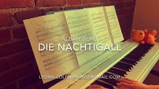 Berg Die Nachtigall Piano Accompaniment [upl. by Johnsson]