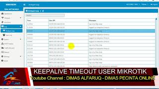 KeepAlive TimeOut user Mikrotik [upl. by Reine]