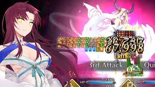 FGO Bazett Bride TWO turns Kiara unnerfed [upl. by Nyrehtak]