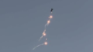 Hawk MK120 display at Swartkop Airshow 2024 FLARES [upl. by Watters]