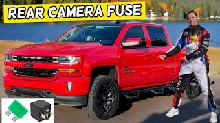 CHEVROLET SILVERADO REAR CAMERA FUSE LOCATION REPLACEMENT 2014 2015 2016 2017 2018 2019 [upl. by Cyndy340]