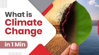 What is Climate Change  Climate Change in 1 Minute – Climate Change Short Video Documentary [upl. by Eissat]