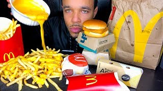 ASMR MCDONALDS MUKBANG ANIMAL STYLE FRIES  EXTRA CHEESY  EATING SHOW  NO TALKING [upl. by Eelydnarb744]