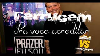 Ferrugem Pra você acreditar  VS Samba e Pagode [upl. by Leigha]