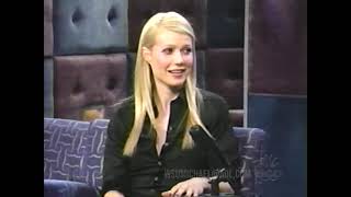 Gwyneth Paltrow 2000 Late Night with Conan OBrien [upl. by Eedyaj]