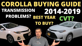 20142019 Corolla Buying Guide [upl. by Adore]