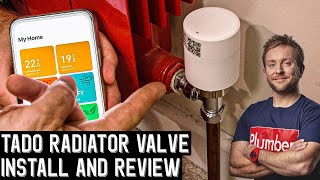 PROGRAMMABLE SMART THERMOSTATIC RADIATOR VALVES  TADO° Review [upl. by Nuriel]