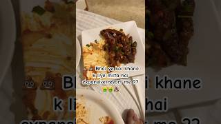 Resorts food 😂 can you eat 🥲 food hillstation travel [upl. by Meer]