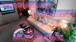 Regent Seven Seas Voyager Voyager Suite [upl. by Yenruogis]