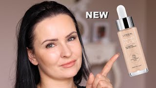 LOreal True Match Nude PlumpingTinted Serum  NOWOŚĆ   by Malowanka [upl. by Olrak7]