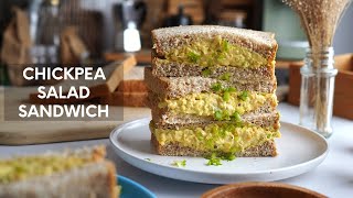 Vegan Chickpea Salad Sandwich [upl. by Asenad389]