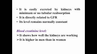 Serum creatinine  clinical chemistry lab 1 [upl. by Hafital]