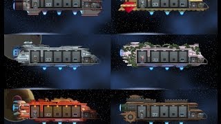 Starbound Every Starter Ship and Species Beta Audio issues should I rerecord audio [upl. by Ap]