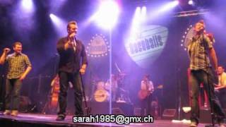 The Baseballs  Rudolf the rednosed reindeer 19122010  Festhalle Bern [upl. by Rozalie202]