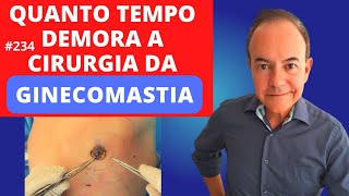 Quanto tempo demora a cirurgia de GINECOMASTIA e LIPOMASTIA Dr Jacintho  Cirurgião Plástico [upl. by Ettesyl484]