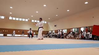 Seisan kata Uechi ryu karate  All Okinawa KarateDo Championship Series 2018 [upl. by Oirasec59]