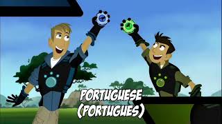 Wild Kratts Theme Song Multilanguage Reverse [upl. by Yednil]